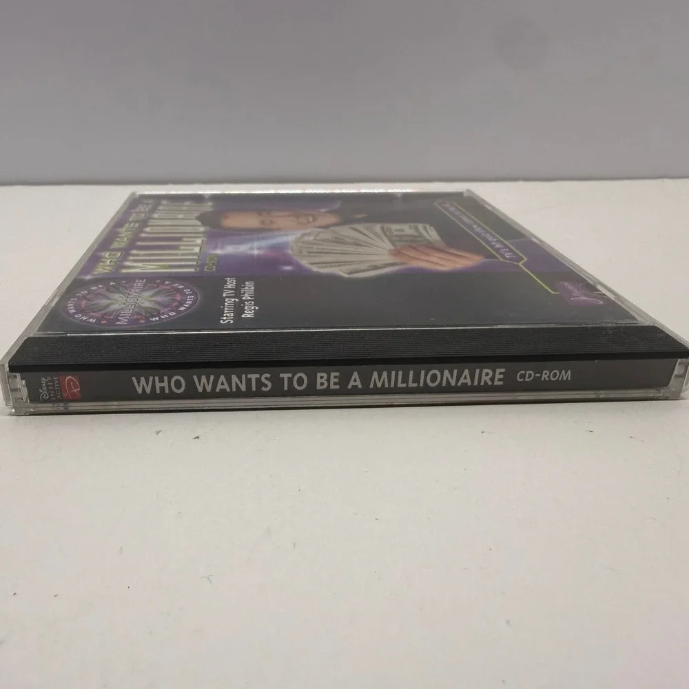 Who Wants To Be A Millionaire PC CD-ROM 1999 Regis Philbin Disney Interactive